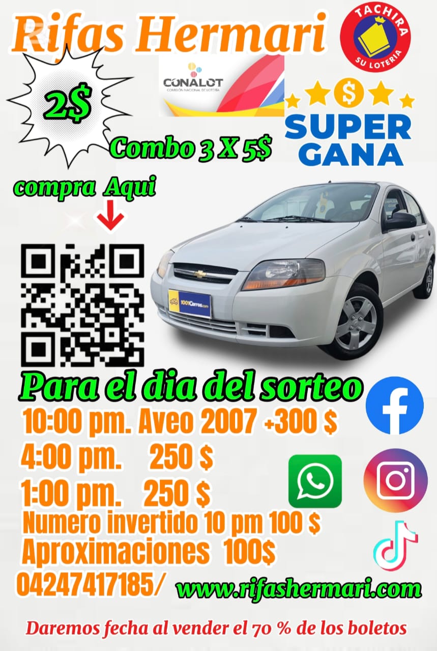 ¡SORTEO AVEO 2007!